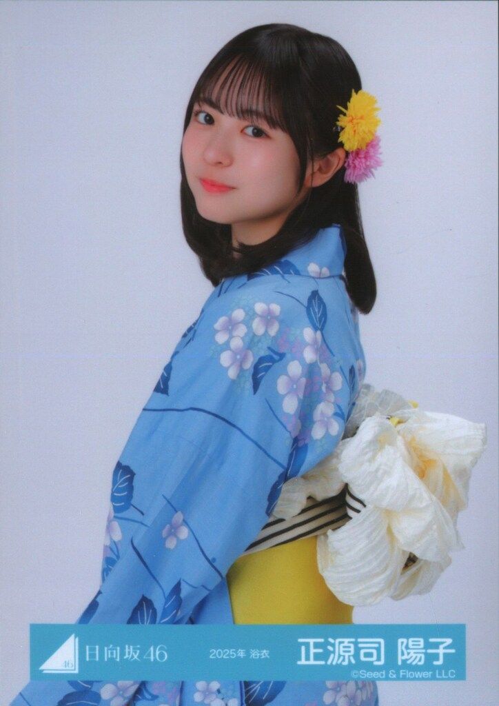 日向坂46 2025年浴衣 正源司陽子 正源司陽子 日向坂46 2025年 浴衣 生写真 4種コンプ - メルカリ