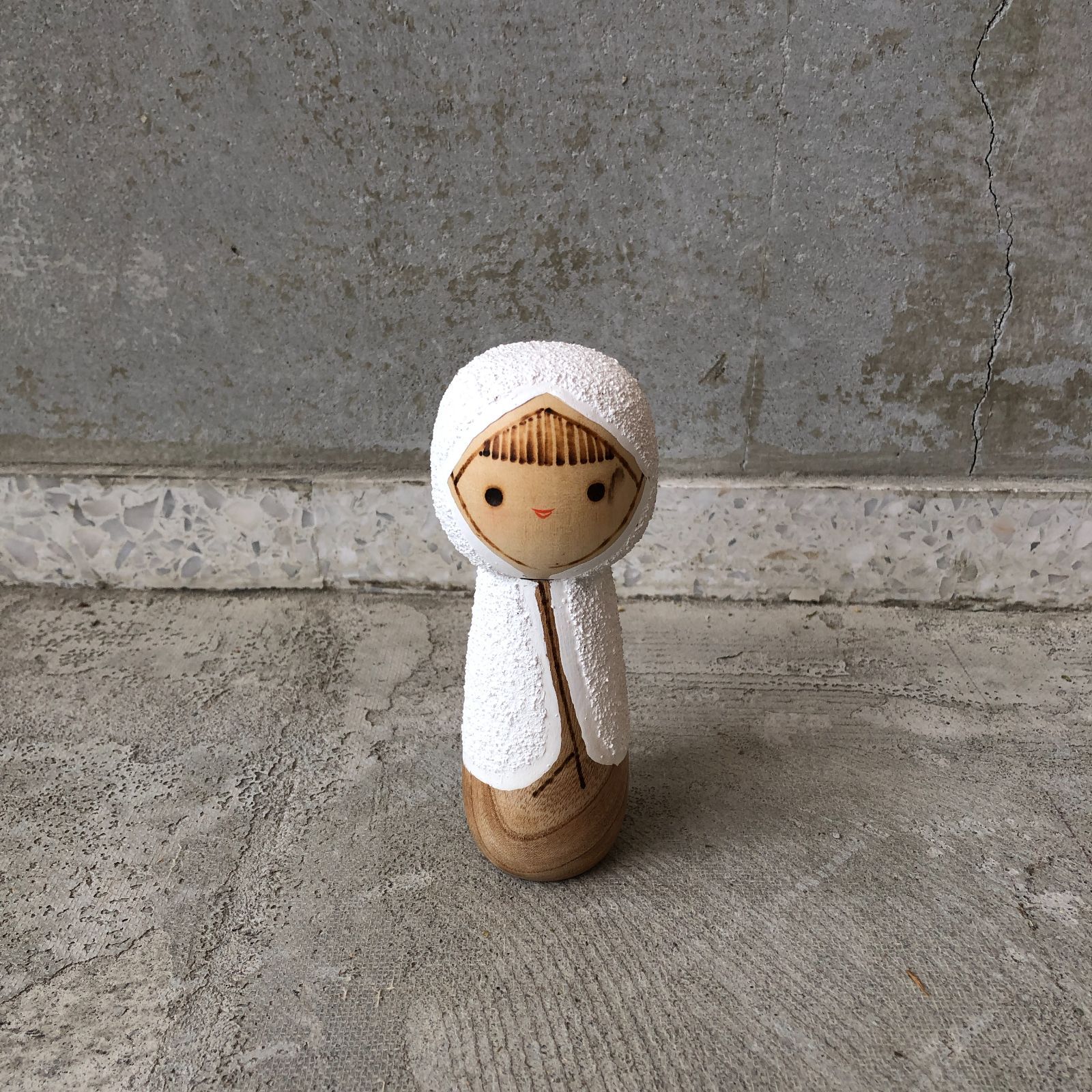 SALE／10%OFF こけし 木製置物 ゆきんこ 67センチ 置物 - studioarq20