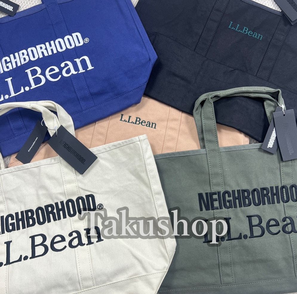 NEIGHBORHOOD NH X L.L.BEAN .GROCERY TOTE グロッサリートート [ 241PXLBN-CG01 ]