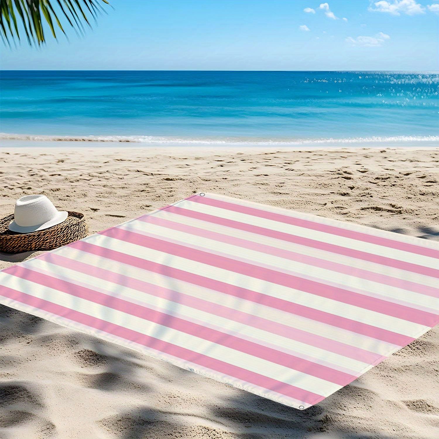 ピクニックブランケット、防水パッド入りオックスフォードクロスグラス