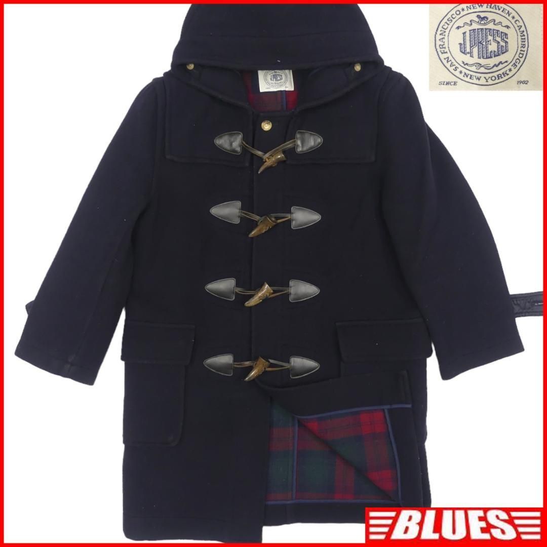 ジェイプレス J.PRESS ダッフルコート メンズ　サイズM チェック trim_ofcrs_item5c3d4a0ca24511e