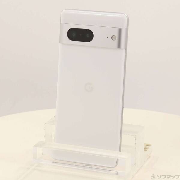 〔中古品〕 Google Pixel 7 128GB スノー GOSAT2 Softbank SIMフリー【247】