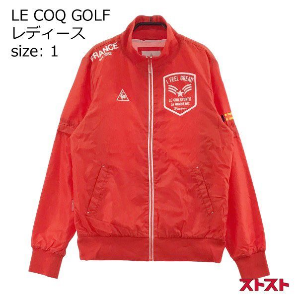 le coq sportif GOLF 2WAYナイロンジャケット サイズL LE COQ GOLF ルコックゴルフ 2way ナイロンジャケット 刺繍