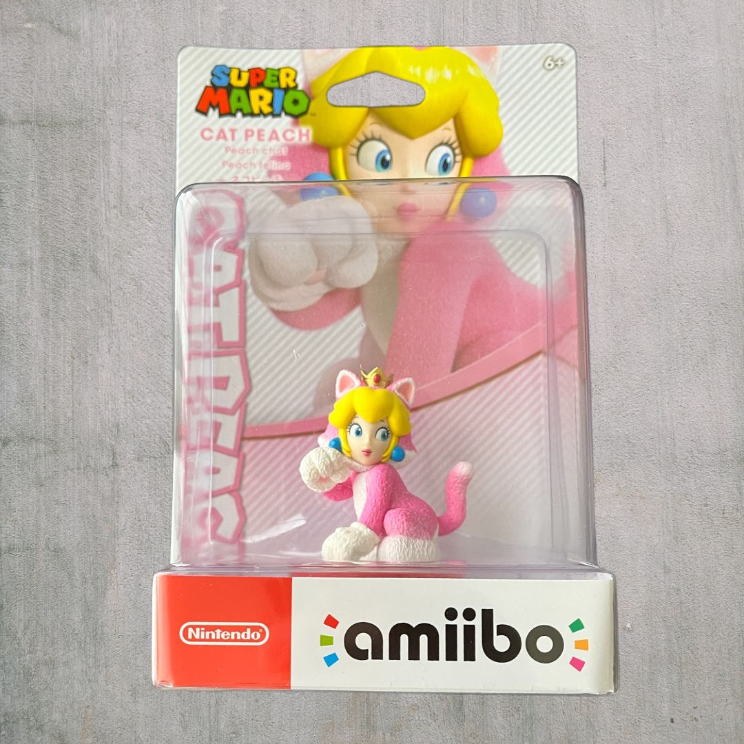 amiibo ネコピーチ スーパーマリオシリーズ - メルカリ