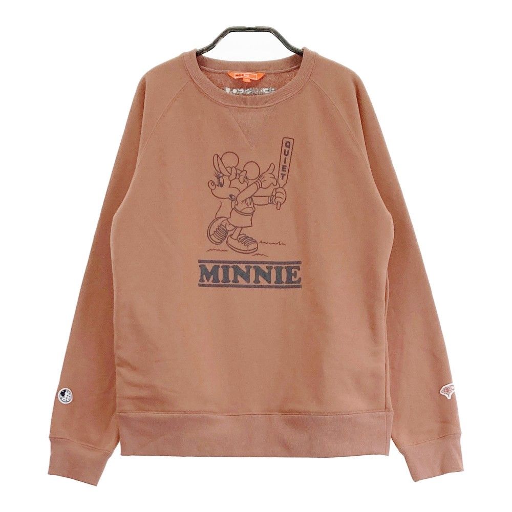 サイズ XS BEAMS GOLF ビームスゴルフ ×DISNEY スウェットトレーナー ミニー ブラウン系 240101412340 ゴルフウェア レディース ストスト
