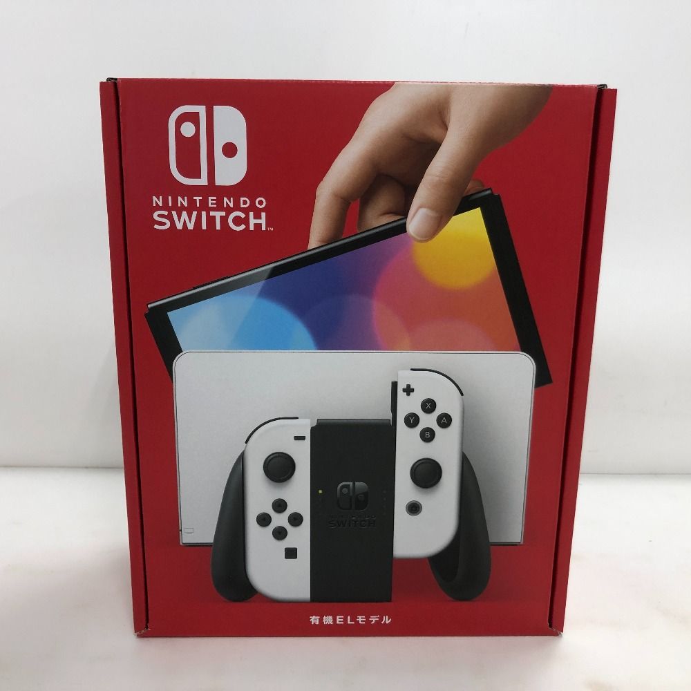 02w07242 Nintendo Switch ニンテンドースイッチ 有機ELモデル ホワイト 未使用品【中古品】 - メルカリ