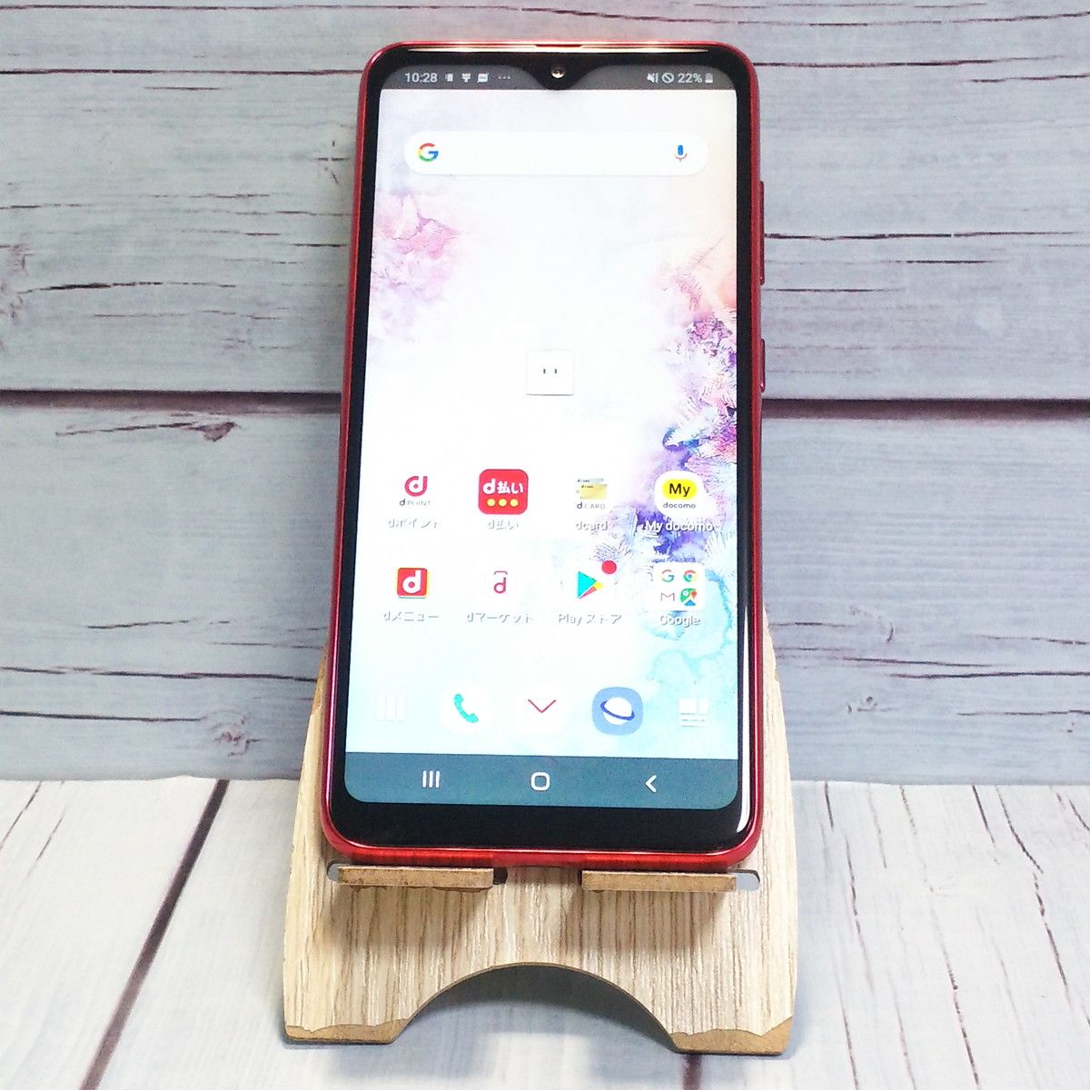 【送料無料】docomo Galaxy A20 SC-02M レッド Red 本体 白ロム SIMロック解除済み SIMフリー 730169