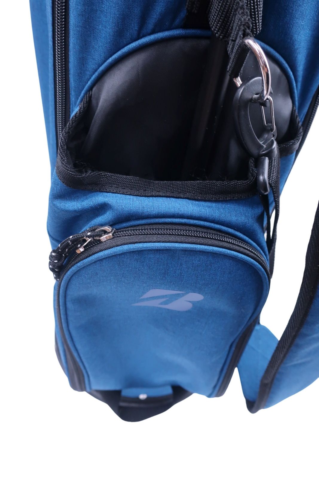 TOUR Bキャディバッグ エナメルブルー 9.5型 エナメルのキャディバッグ