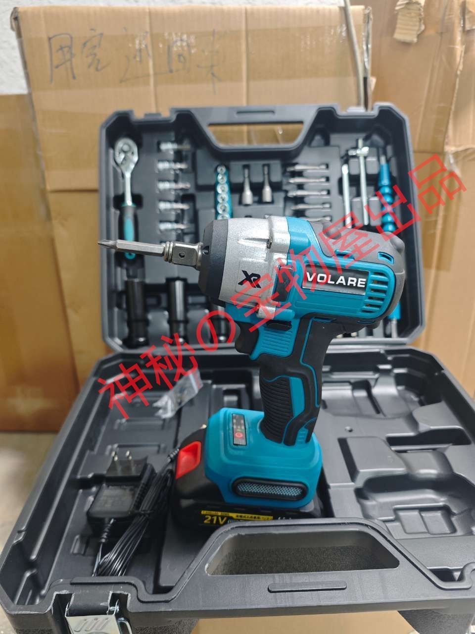 電動インパクトドライバー21Vセインパクトレンチ3枚LED灯マキタ18Vバッテリータイヤ交換ット1台多役併用充電式XR正逆転両用PS