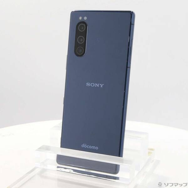中古品〕 Xperia 5 64GB ブルー SO-01M docomo【276】 - メルカリ