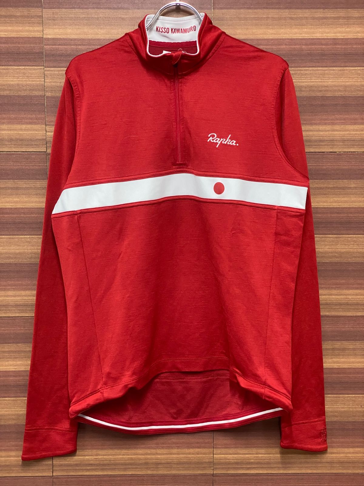 Rapha レッド サイクルジャージ LARGE