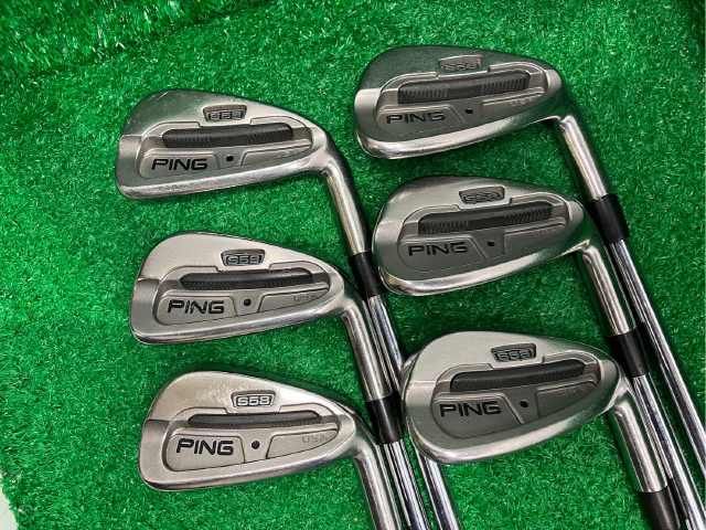 147 アイアンセット ピン S58|スチールシャフト 6本セット||27 和歌山