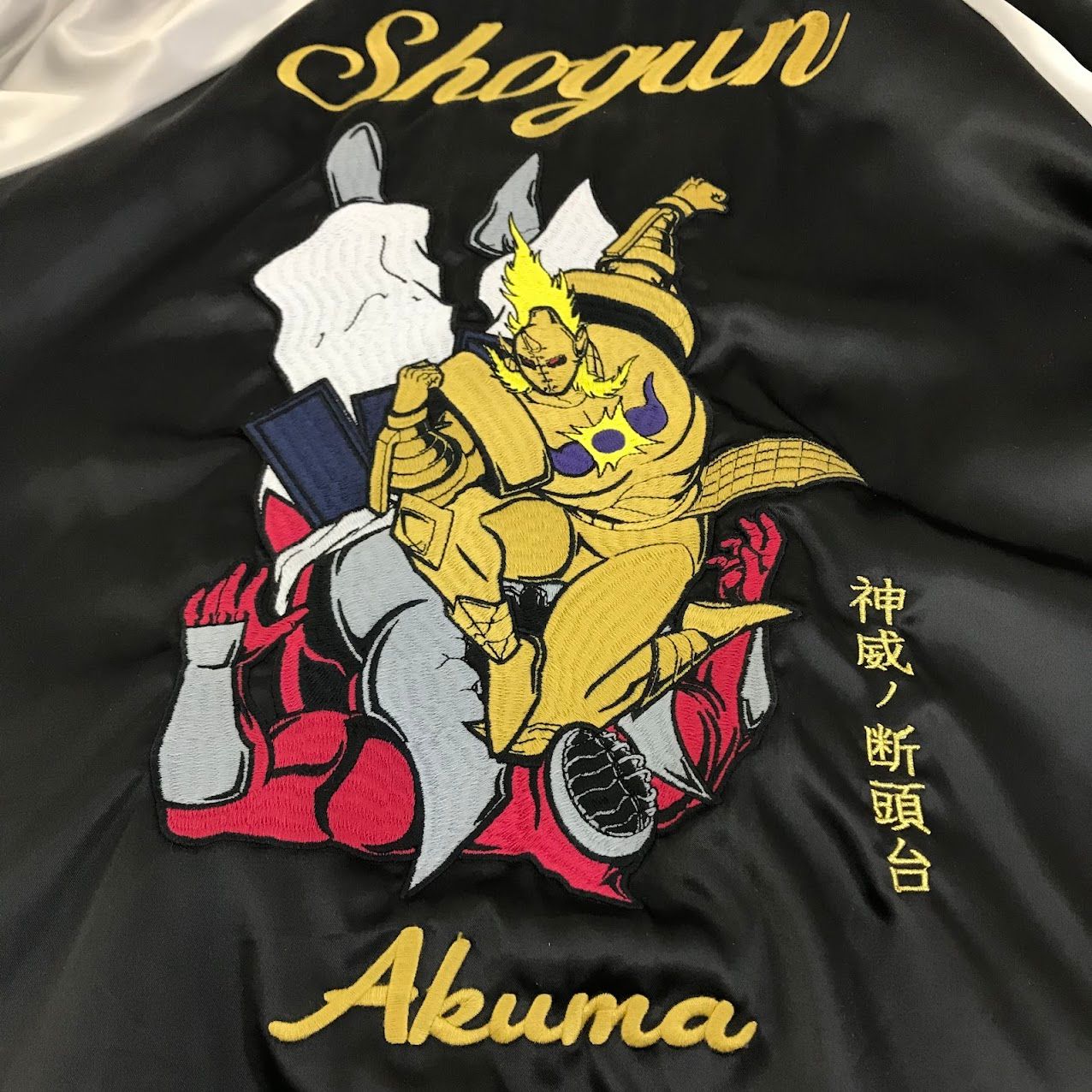 倉吉店】キン肉マン×悪魔将軍 スーベニアジャケット リバーシブル 
