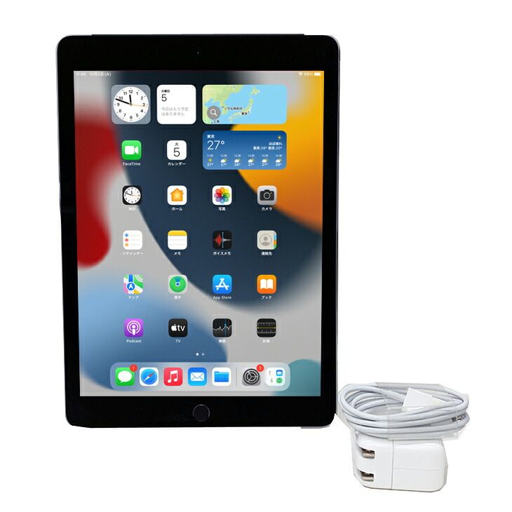 Apple iPad Air2 MGGX2J/A Retina au Wi-Fi+Cellular 16GB指紋認証