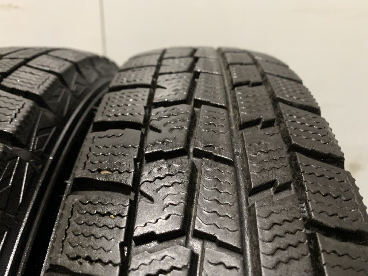 DUNLOP WINTER MAXX WM01 145/80R13 13インチ スタッドレス 2本 19年製 タント ワゴンR キャロル モコ N-BOX等　(MTF718)