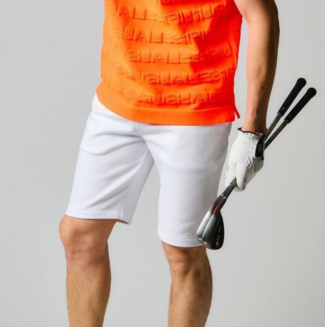 未使用品】1PIU1UGUALE3 GOLF×戸賀敬城 ニットショーツ サイズ6 定価