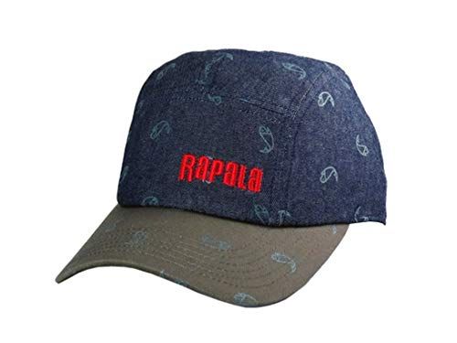 全国無料，新品 新品 Rapala(ラパラ) デニム フィッシュ ジェット キャップ #IB RC197 帽子