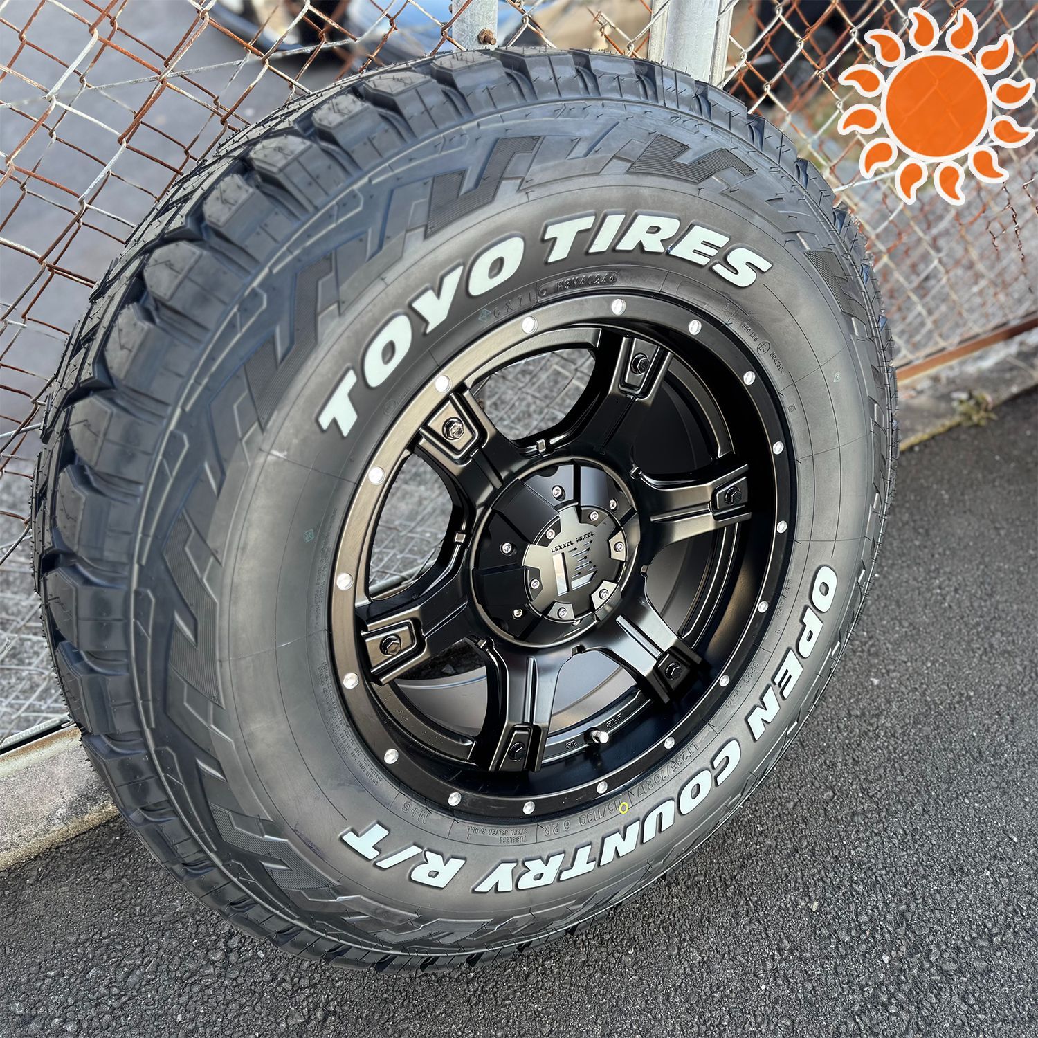 プラド ハイラックス FJクルーザー サバーバン タホ 夏タイヤホイール 