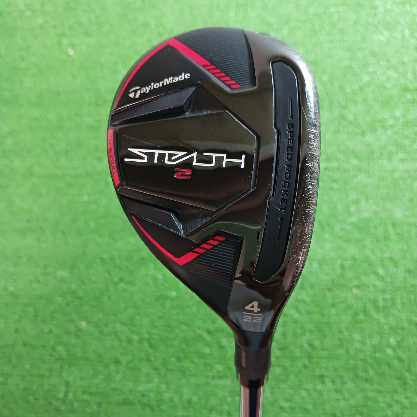 テーラーメード ステルス2 ユーティリティ4番22度 中古】ステルス2 レスキュー ユーティリティ スチールシャフト