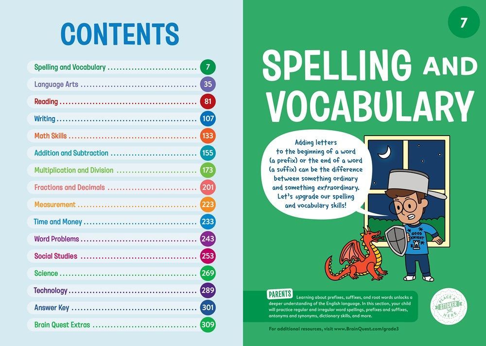 Brain Quest Workbook: 3rd Grade (Revised Edition)