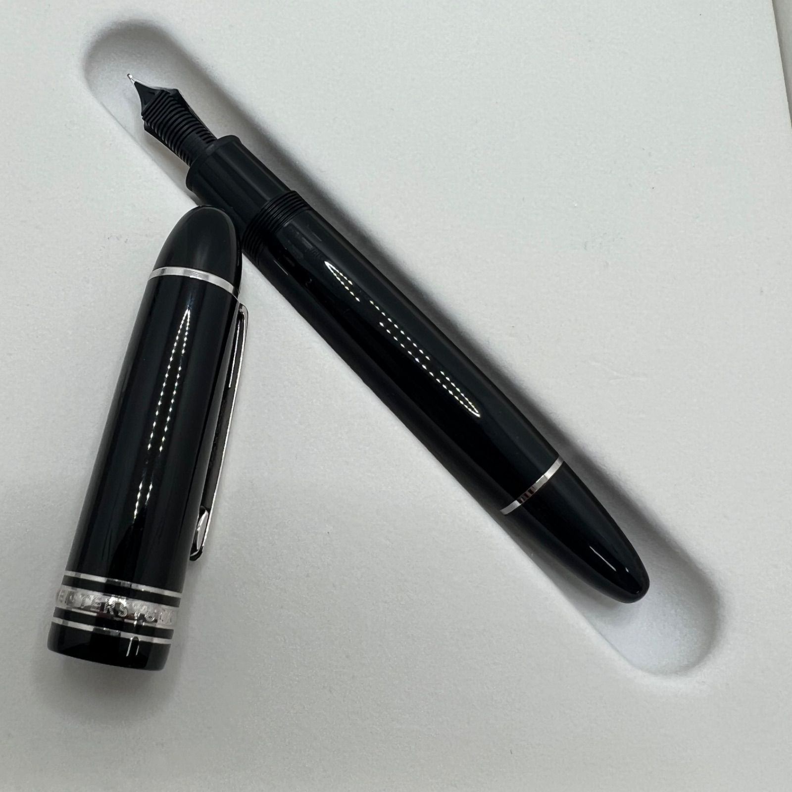 インク付き】モンブラン 万年筆 114228 149 Au750 プラチナ - メルカリ