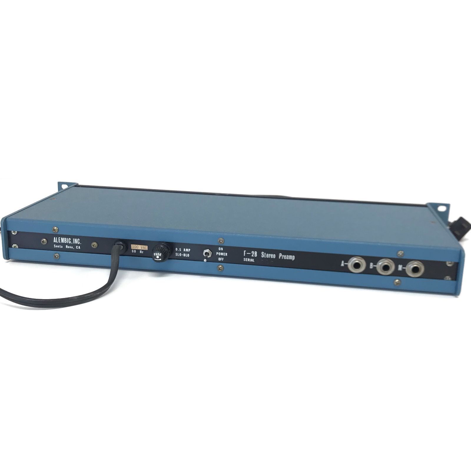 θ【通電確認済】アレンビック F-2B Stereo Preamp ブルー - メルカリ