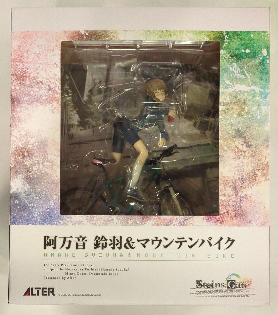 新品未開封 STEINS;GATE 阿万音鈴羽 マウンテンバイク アルター 【公式