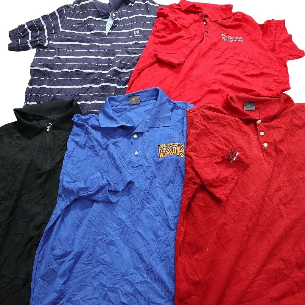 古着卸 まとめ売り ブランドMIX ポロシャツ 20枚セット (メンズ 2XL トミー ヒルフィガー＆ラコステ セット