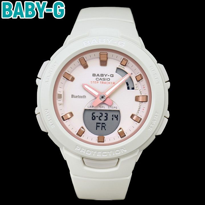 BABY-G G-SQUAD ベビーG ジースクワッド レディース 時計 カシオ babyg BSA-B100-2AJF  :bsa-b100-2ajf:neel腕時計Yahoo!店 - 通販 - Yahoo!ショッピング - ファッション