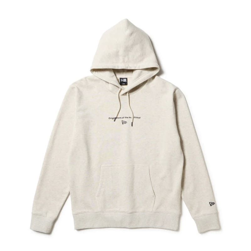 ニューエラ NEWERA 正規品 長袖 裏毛 パーカー スウェット プルオーバー フーディー バックプリント サークルロゴ メンズ レディース ユニセックス 大きいサイズ グレー オートミール 黒 ブラック 14682628 14682630 M L LL XL 2L XXL 3L 新品 ニューエラ NEWERA 正規品 長袖 裏毛 パーカー スウェット