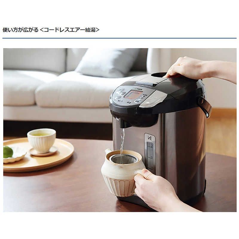 未開梱 タイガー TIGER 電気ポット 蒸気レスVE電気まほうびん 2.2L 蒸気レス機能 PIW-A220T ブラウン WWW_KANDAIZUMI_COM