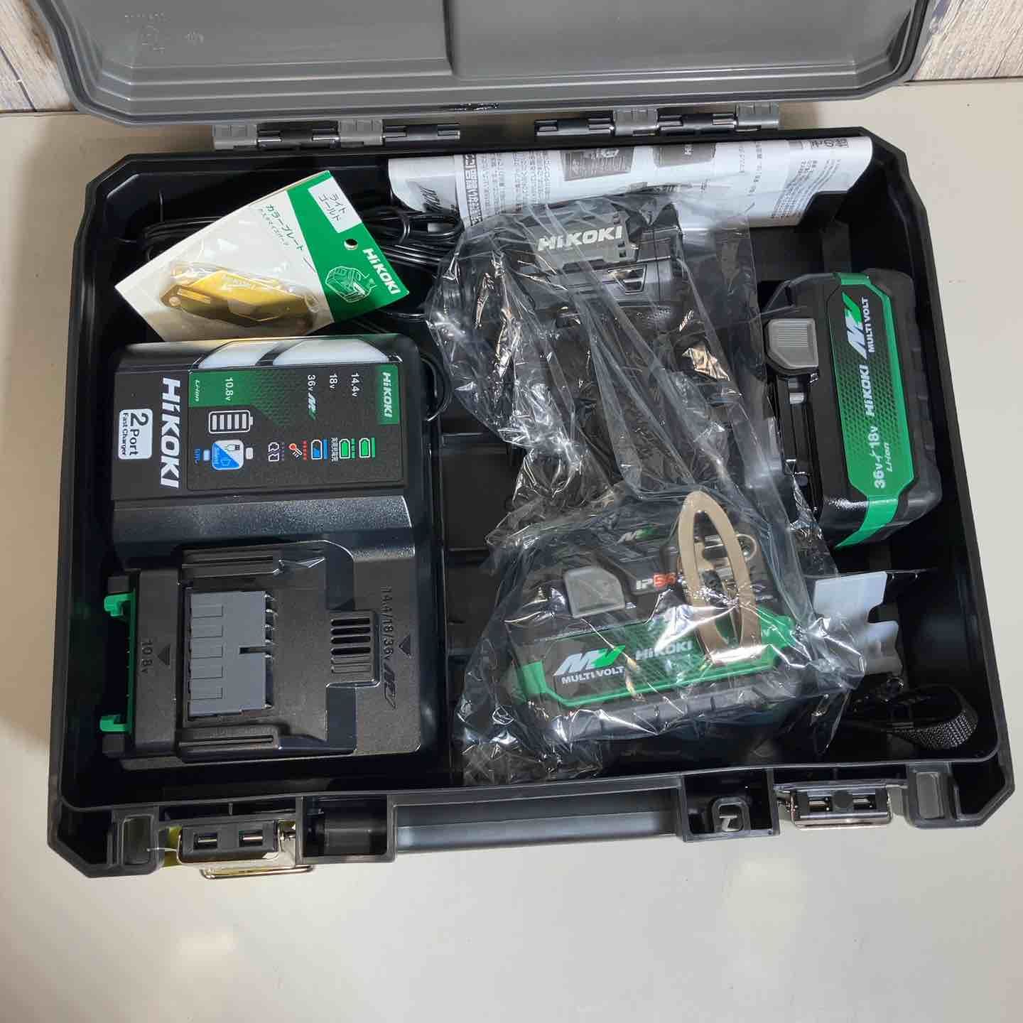 ♥品 ハイコーキ HIKOKI 日立 コードレス インパクトドライバ ストロングブラック WH36DD 2XHBSZ インパクト 黒 ブラック 戸田店