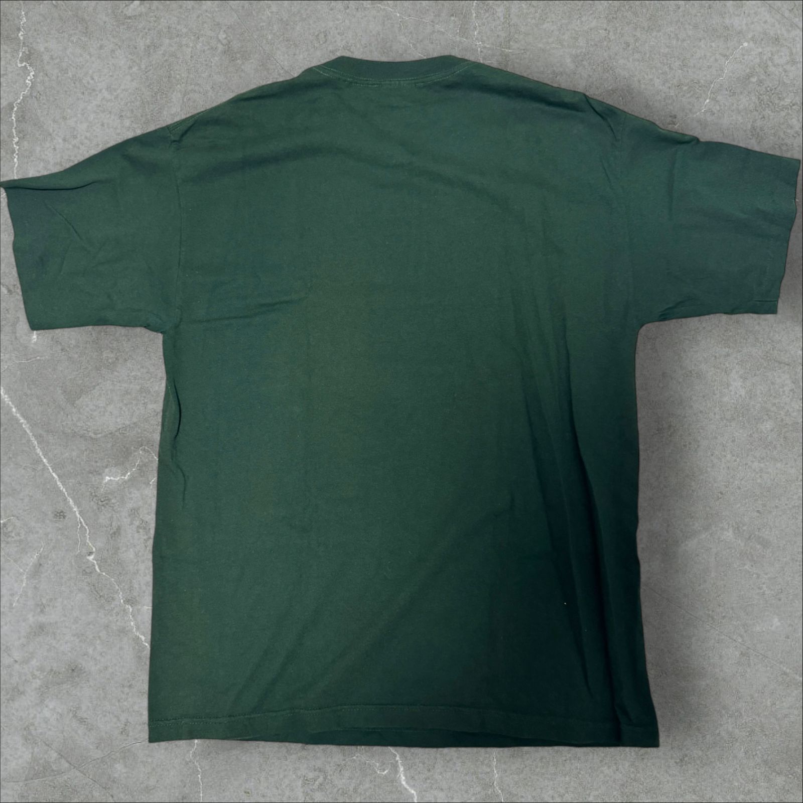 激レア　90'S 当時物　GREEN MUSIC Tシャツ　ヴィンテージ　XL 古着 90s USA製 LOONEY TUNES 「LET'S ROCK」 タズ バスケ T