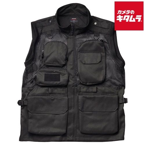 ハクバ GW-PRORED カメラマンメッシュベスト XL ブラック