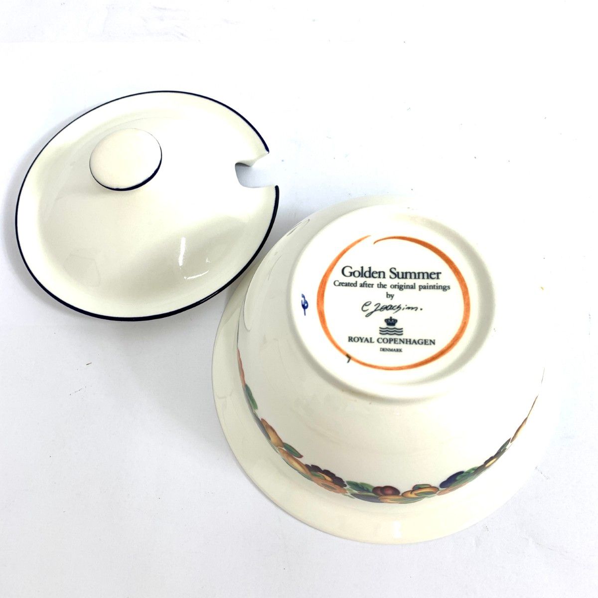 ROYAL COPENHAGEN ロイヤルコペンハーゲン ゴールデンサマー ボウル