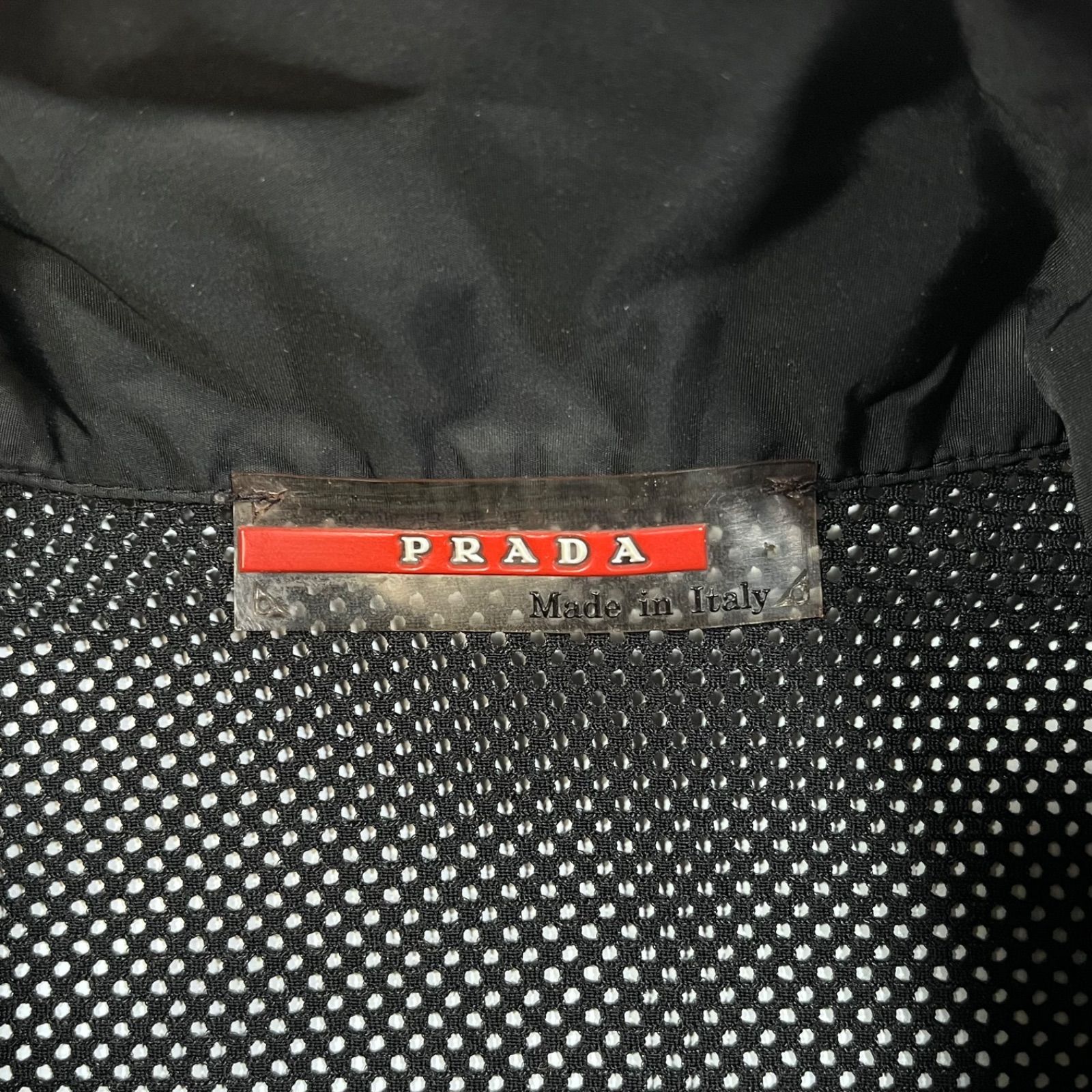 PRADA SPORT / 2000SS Half Zip Mesh Top - メルカリ