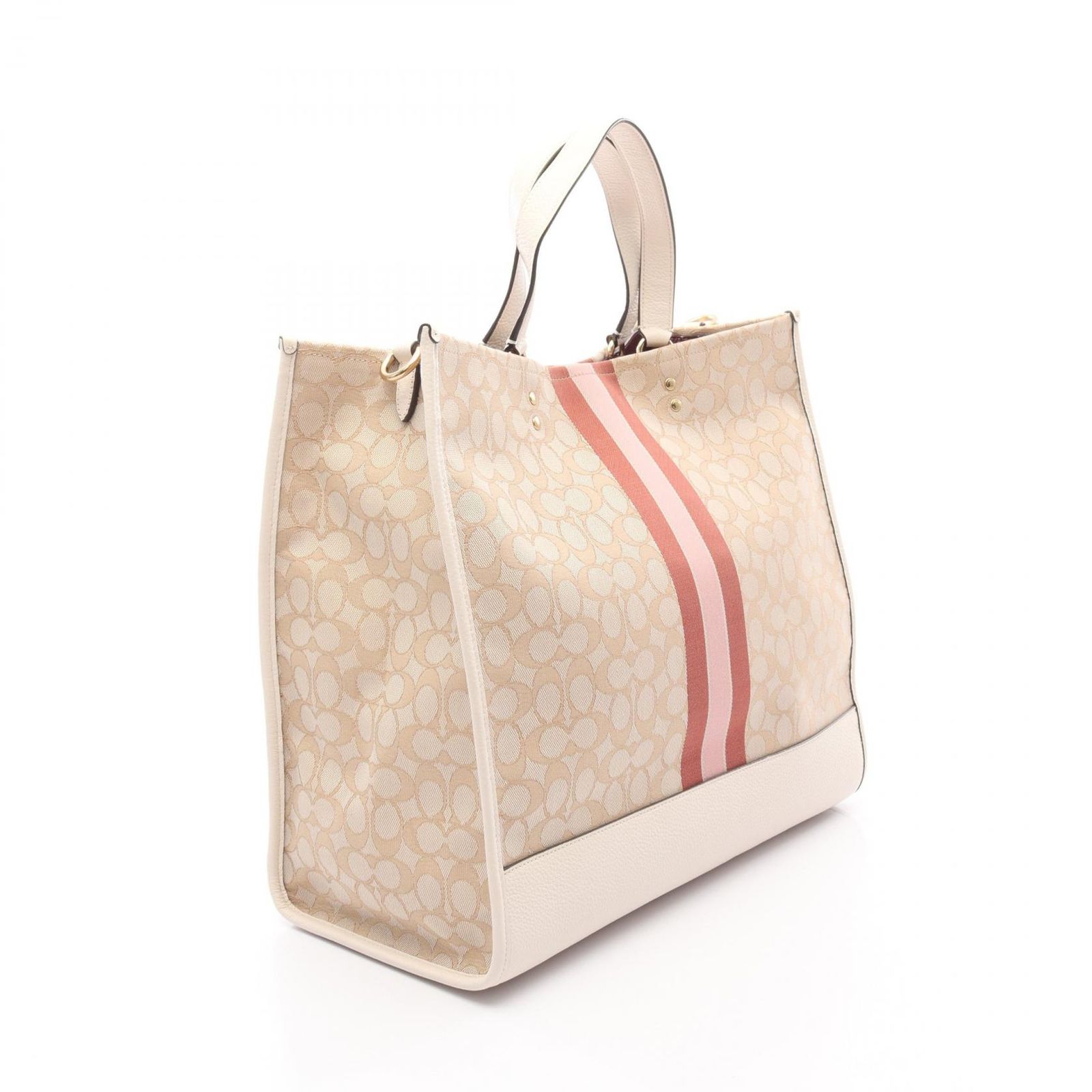 コーチ COACH トートバッグ DEMPSEY TOTE 40 アウトラインシグネチャー