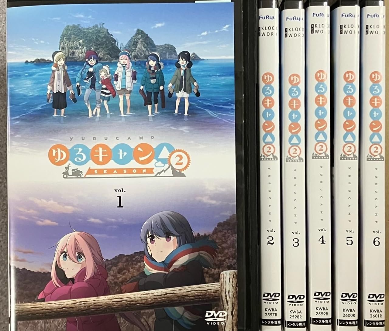 完売 ゆるキャン△ SEASON2 メルカリ - 6巻セット【レンタル落ちDVD】 アニメ