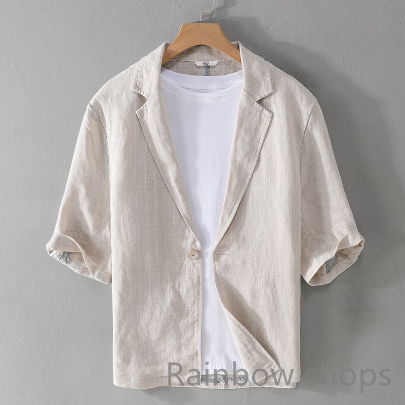 【美品】MORABITO モラビト ストライプ柄 リネン カジュアル ジャケット Weekend Max Mara｜リネン混ストライプテーラードジャケット