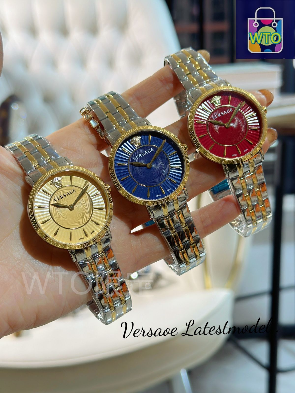 VERSACE ヴェルサーチ 時計  値下げ交渉対応不可 楽天市場】【レビュー特典あり】【正規販売店】VERSACE