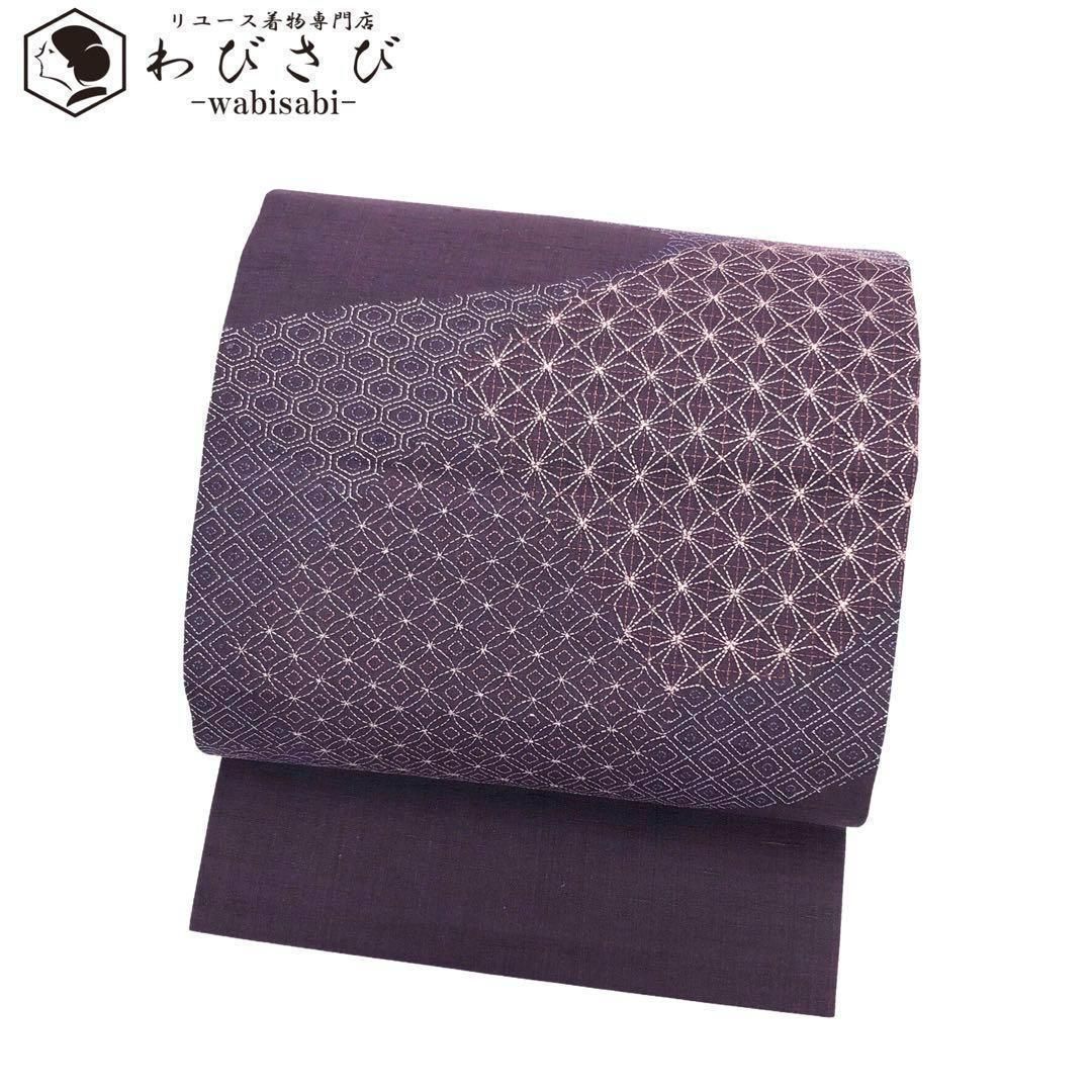 袋帯 煌びやかな華模様 花唐草 鳥 金糸 黄唐茶色 フォーマル O-4639  