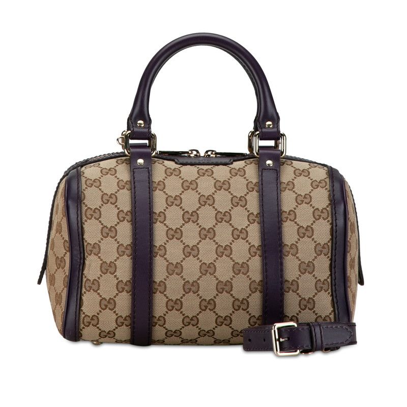 グッチ GGキャンバス ミニボストンバッグ ショルダーバッグ 2WAY 