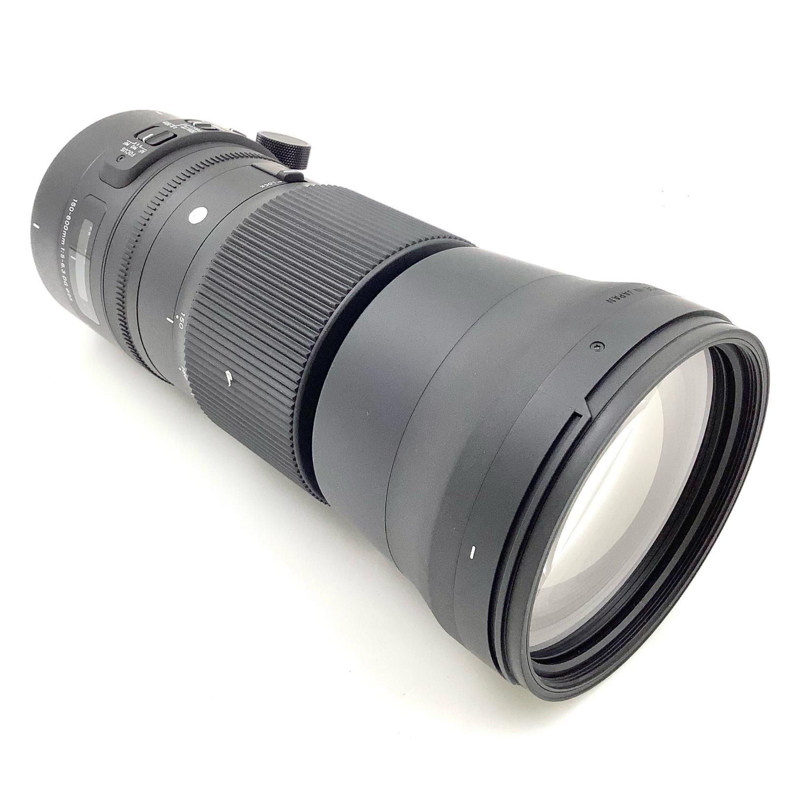 全額返金保証 最速発送 SIGMA 150-600mm F5-6.3 DG OS HSM Contemporary テレコンバーターキット ニコン用 動作 済