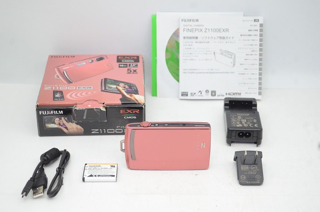 FUJIFILM フジフィルム FinePix Z1100EXR コンパクトデジタルカメラ ピンク 元 250905j