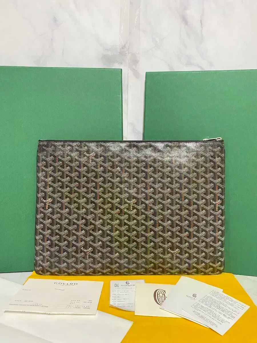 Goyard(ゴヤール) セナ ブラック クラッチ GM