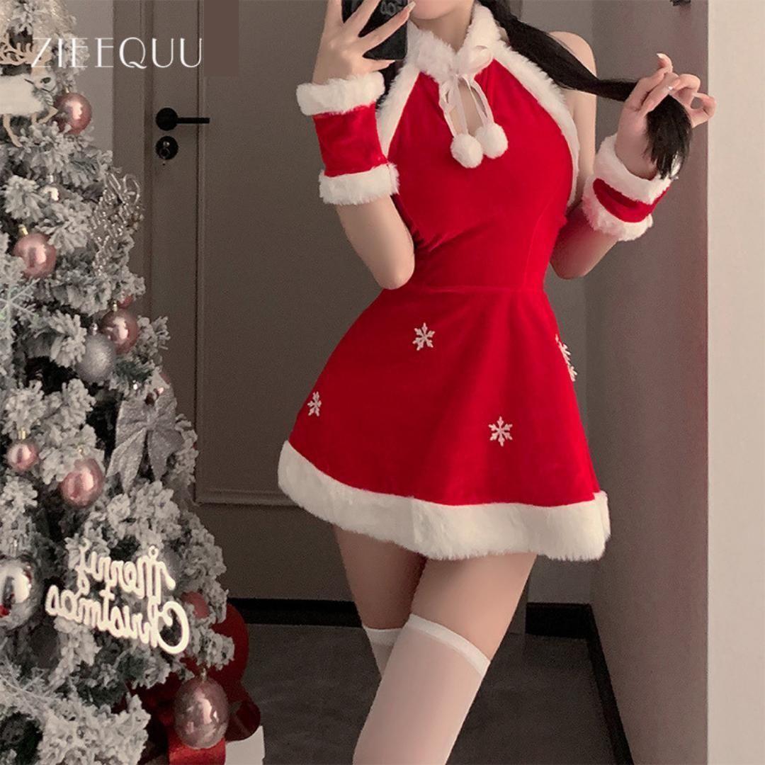 クリスマス衣装コスプレ サンタクロース コスチューム