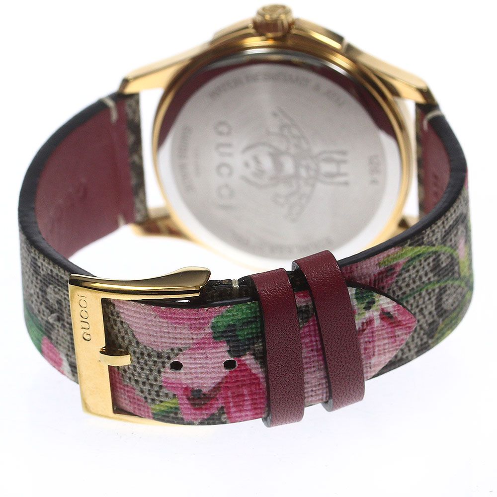 グッチ GUCCI 126.4/YA1264038A Gタイムレス ピンクフラワー クォーツ