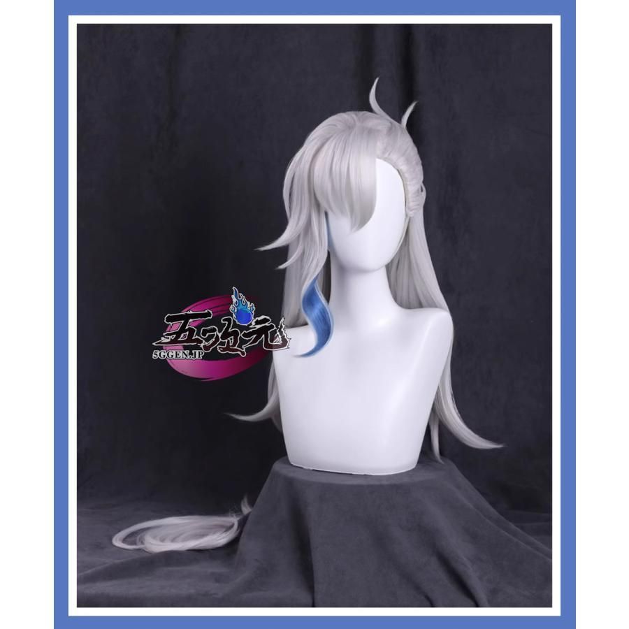 原神 ヌヴィレット ウィッグ 五次元 原神 コスプレ ヌヴィレット ウィッグ