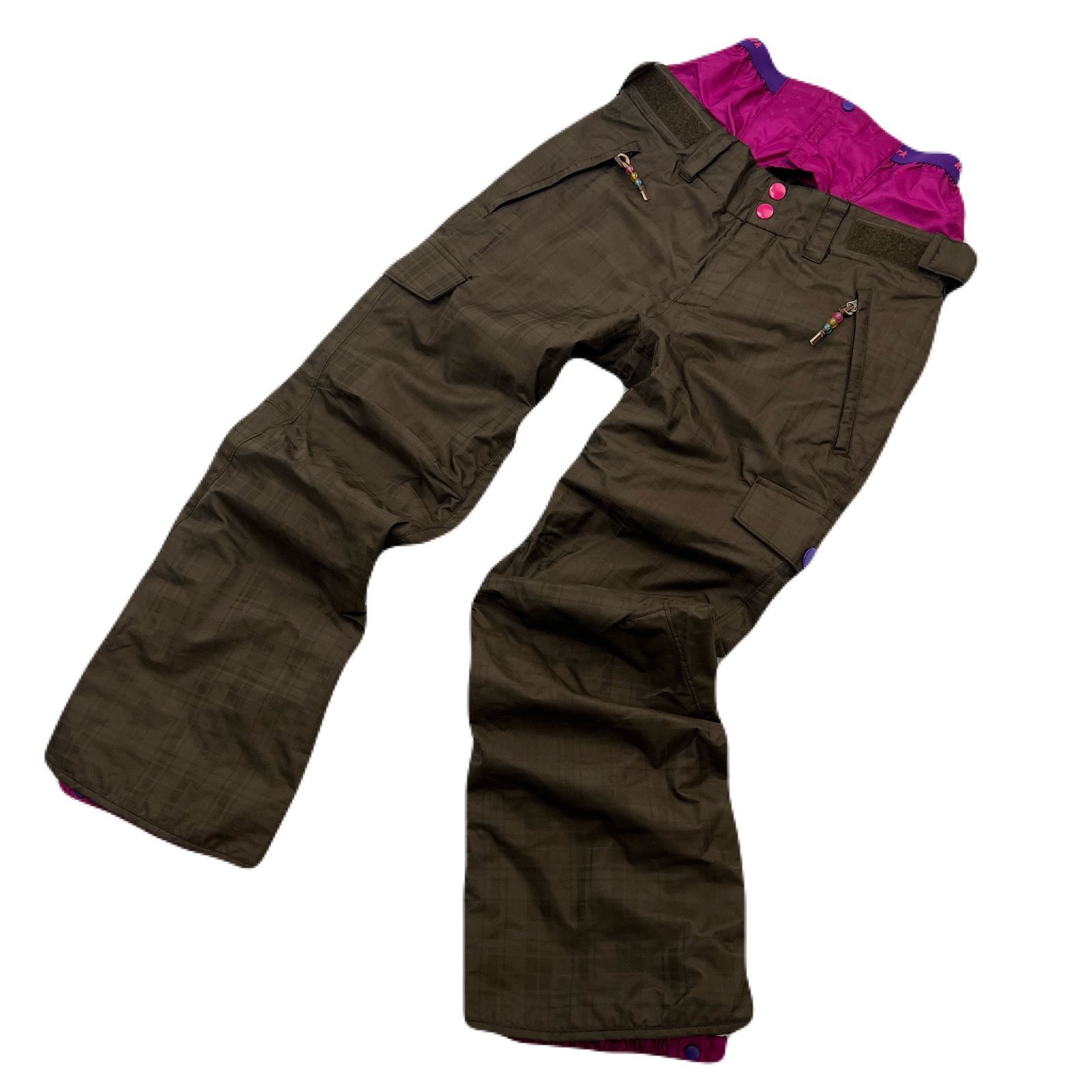 女性用スキーウェア 黒と白のドット Goldwin スキーウェア上下 女性用