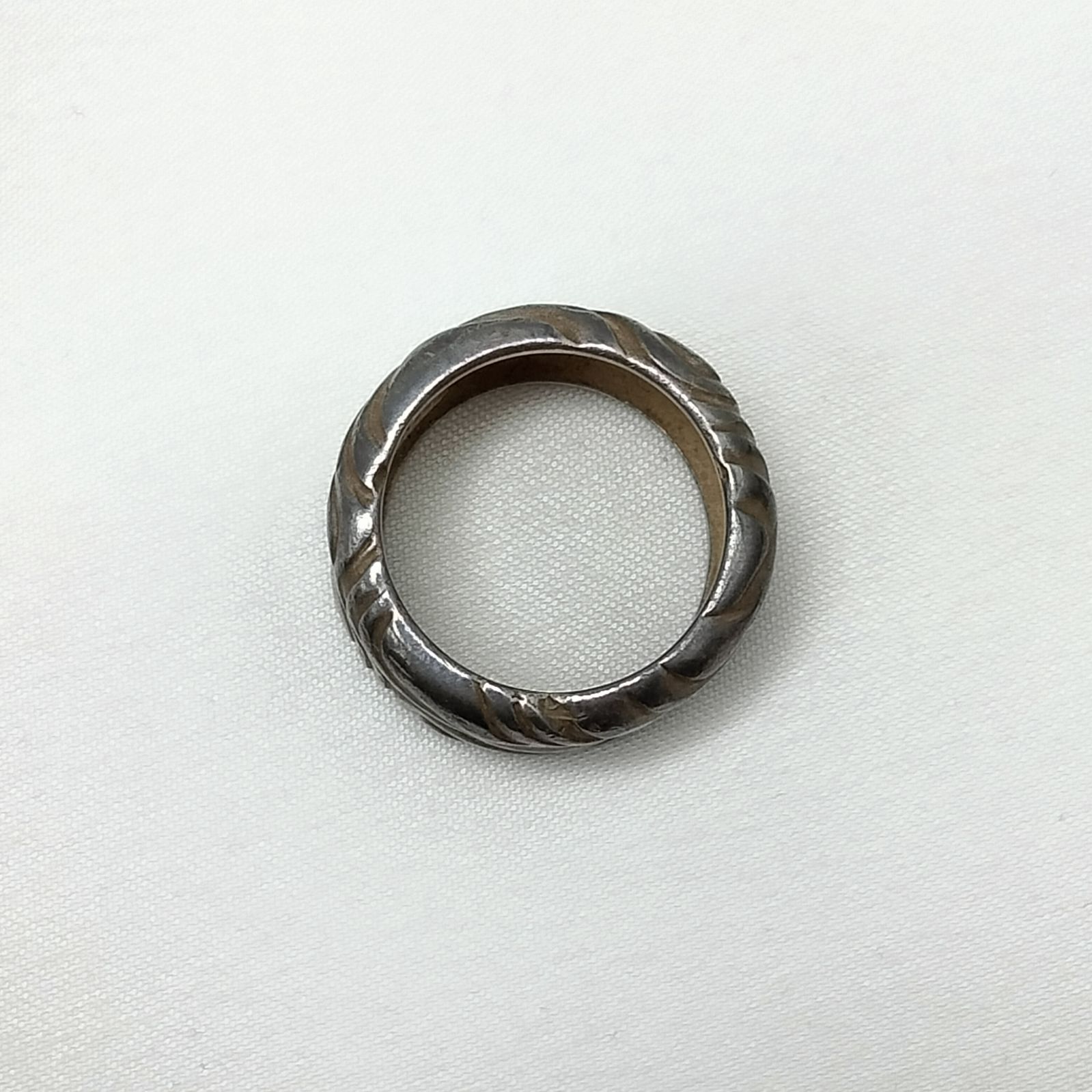 TIFFANY&Co. ティファニー ダイアゴナル リング・指輪 SV レディース